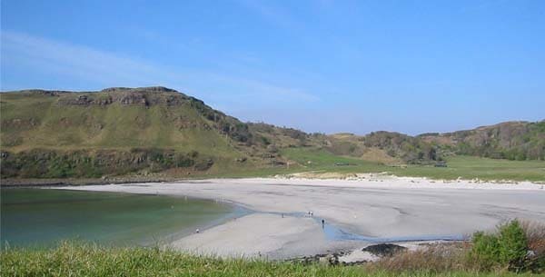 beach on Isle of Mull