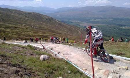 mountain biking Aviemore