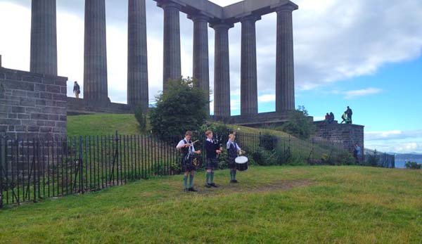 Pipers in Edinburgh