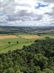 Wallace monument towards Stirling castle