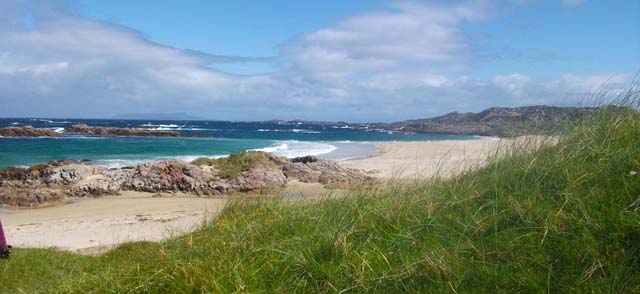 sandy beach on Island