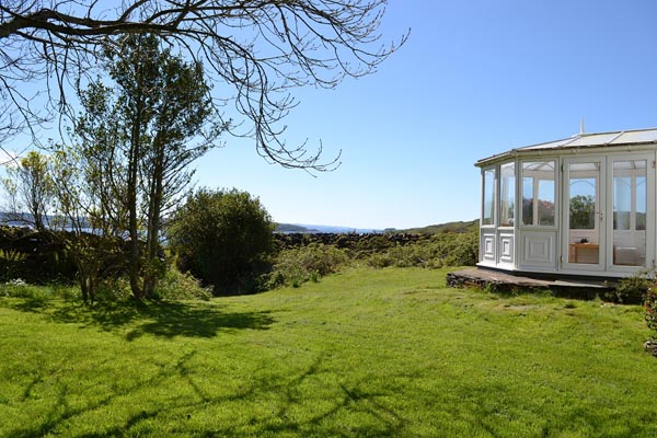 West coast farmhouse on private island