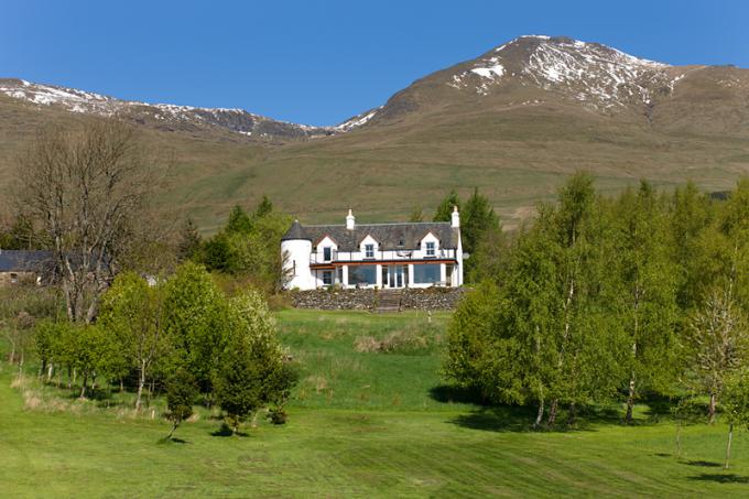 Craggantoul House, overlooking Loch Tay