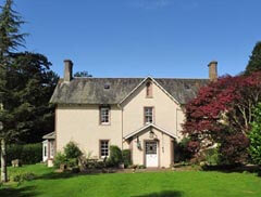 big holiday cottage in countryside