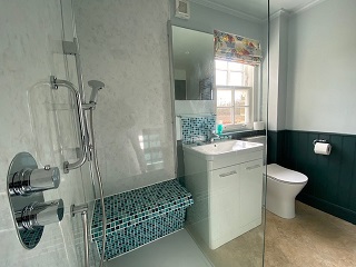 walk in shower