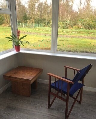 porch - vew of garden