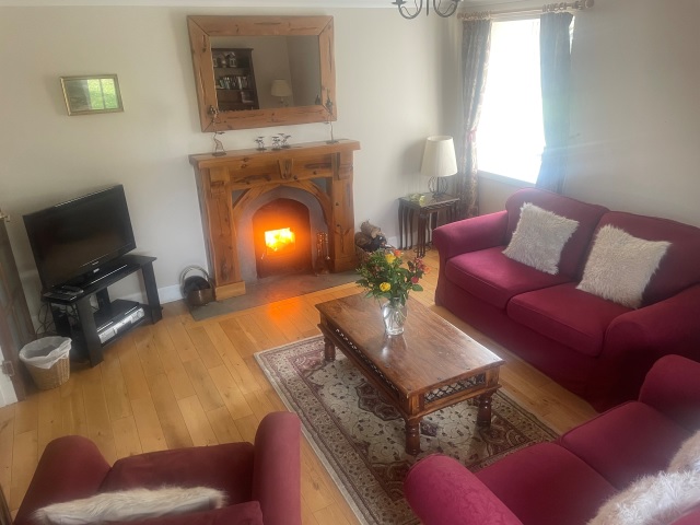 Scottish country house sitting room