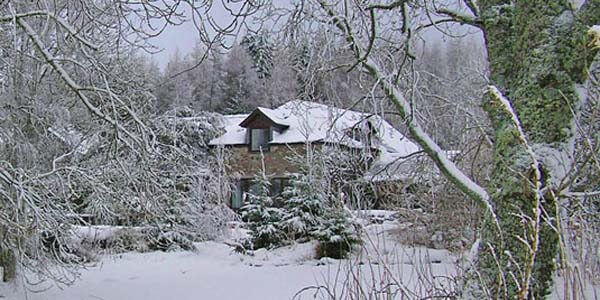 Freuchies Mill in winter wonderland