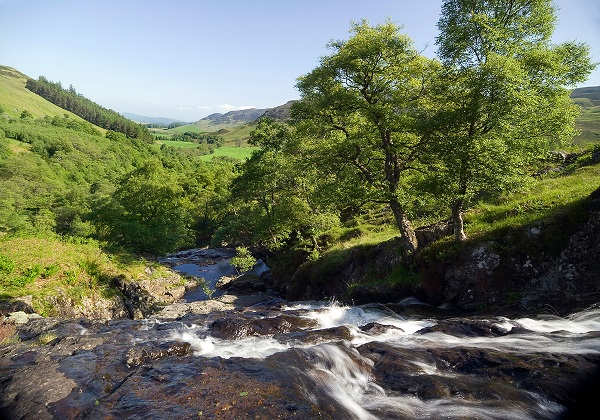 Glenisla river in scotland