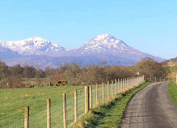 spectacular highland mountains