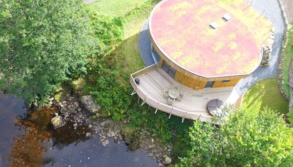 self-catering with hot tub on River