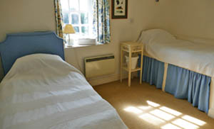 single beds bedroom