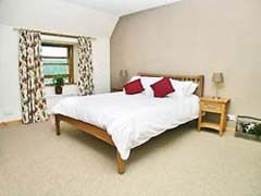 spacious bedroom