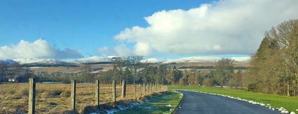 beautiful in the snow - Crieff