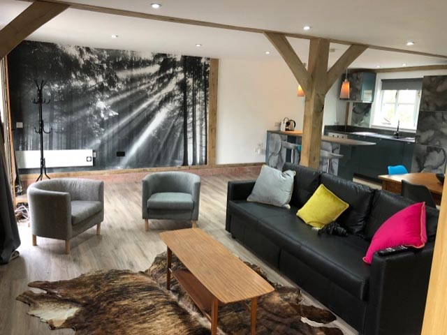 self-catering sittingroom