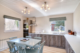 large self-catering kitchen